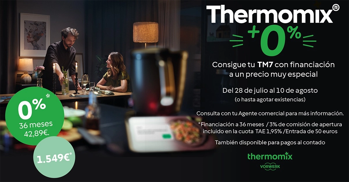 Thermomix TM7 al 0% | Precio y promoción 2026