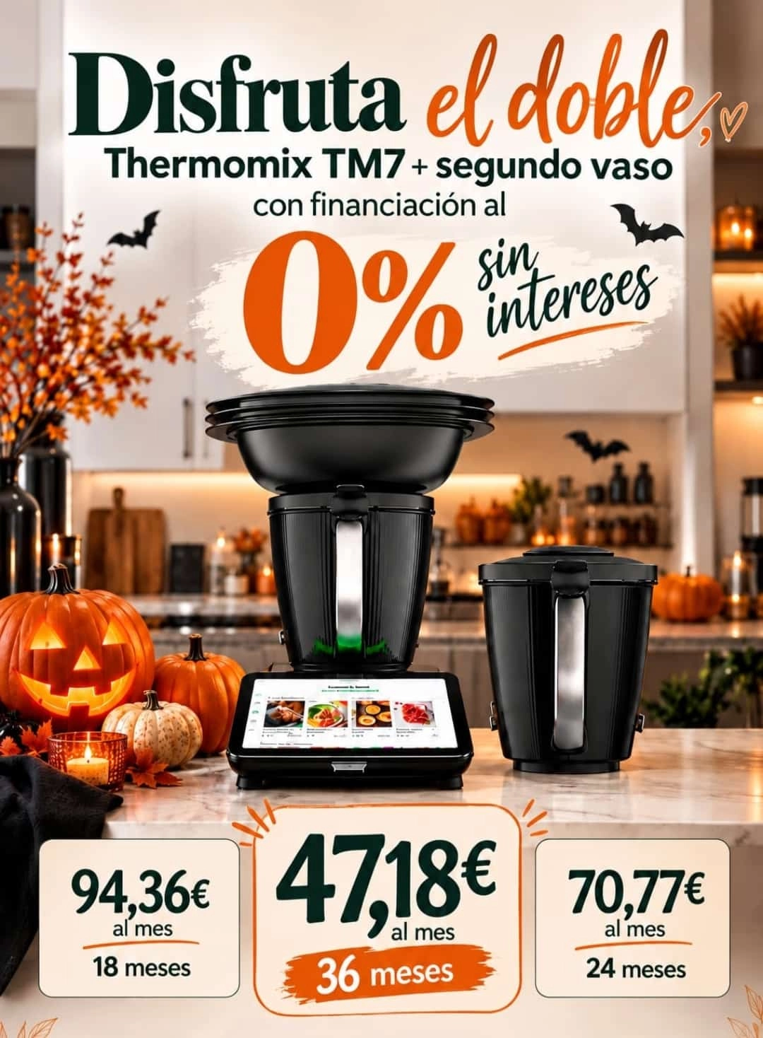 Financiación sin intereses, no pagues hasta Noviembre 🙂