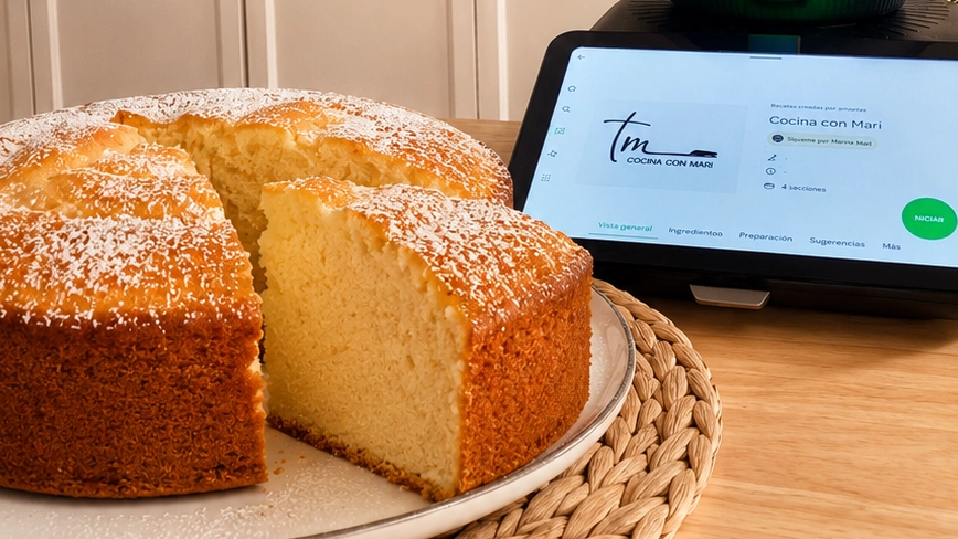 Bizcocho de yogur en Thermomix: el clásico que siempre sale bien