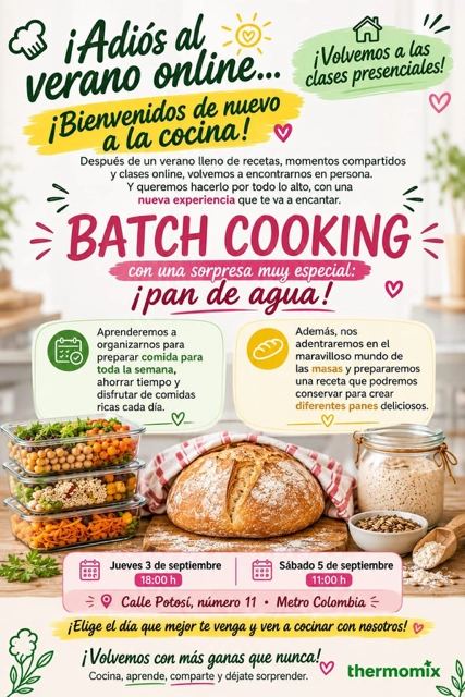 CLASE DE BATCH COOKING