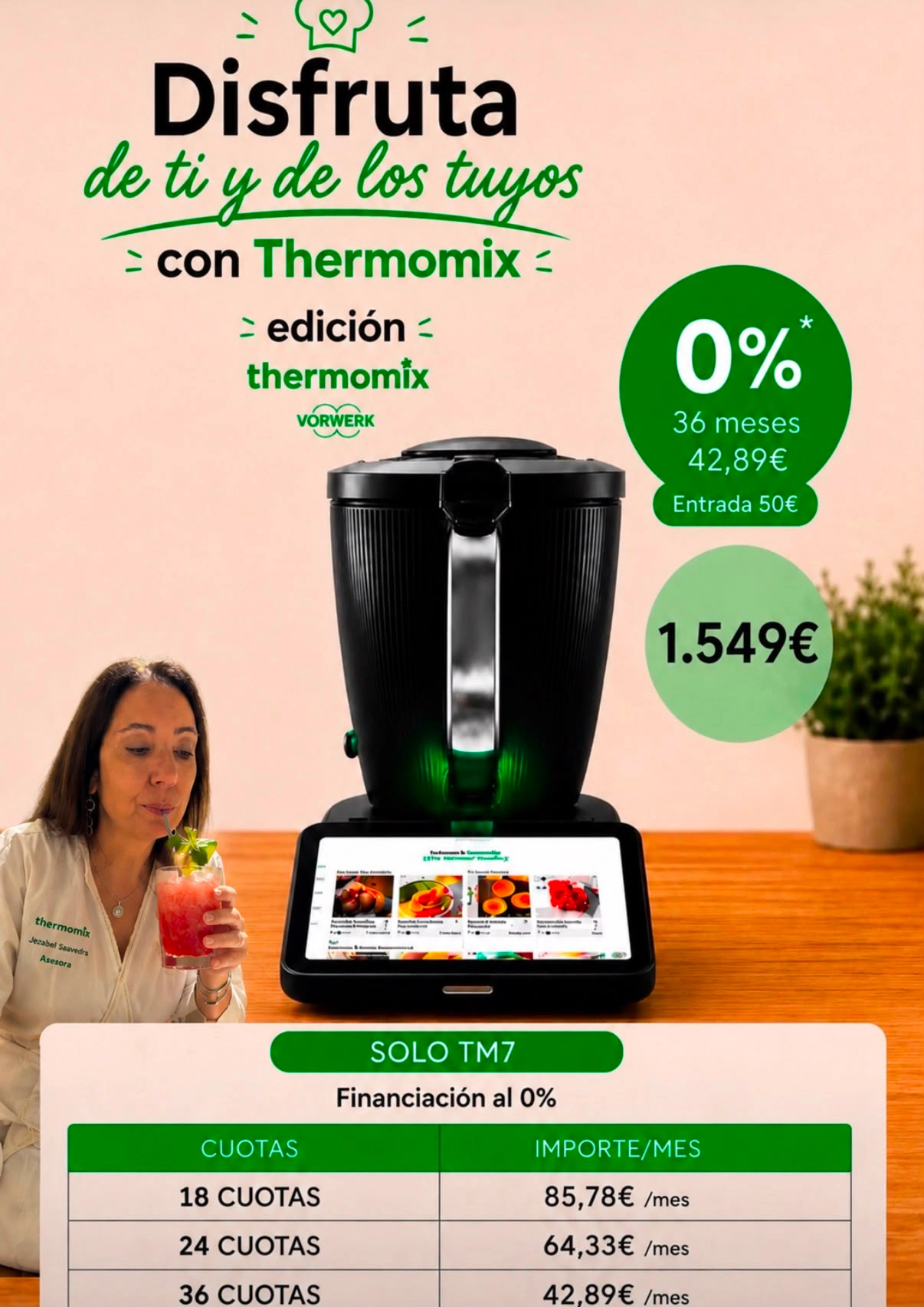 ¿Por qué seguir comprando refrescos y granizados te cuesta más de 100 € este verano? La verdad sobre el ahorro real con la Thermomix TM7